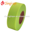 lime pvc flagging warning tape